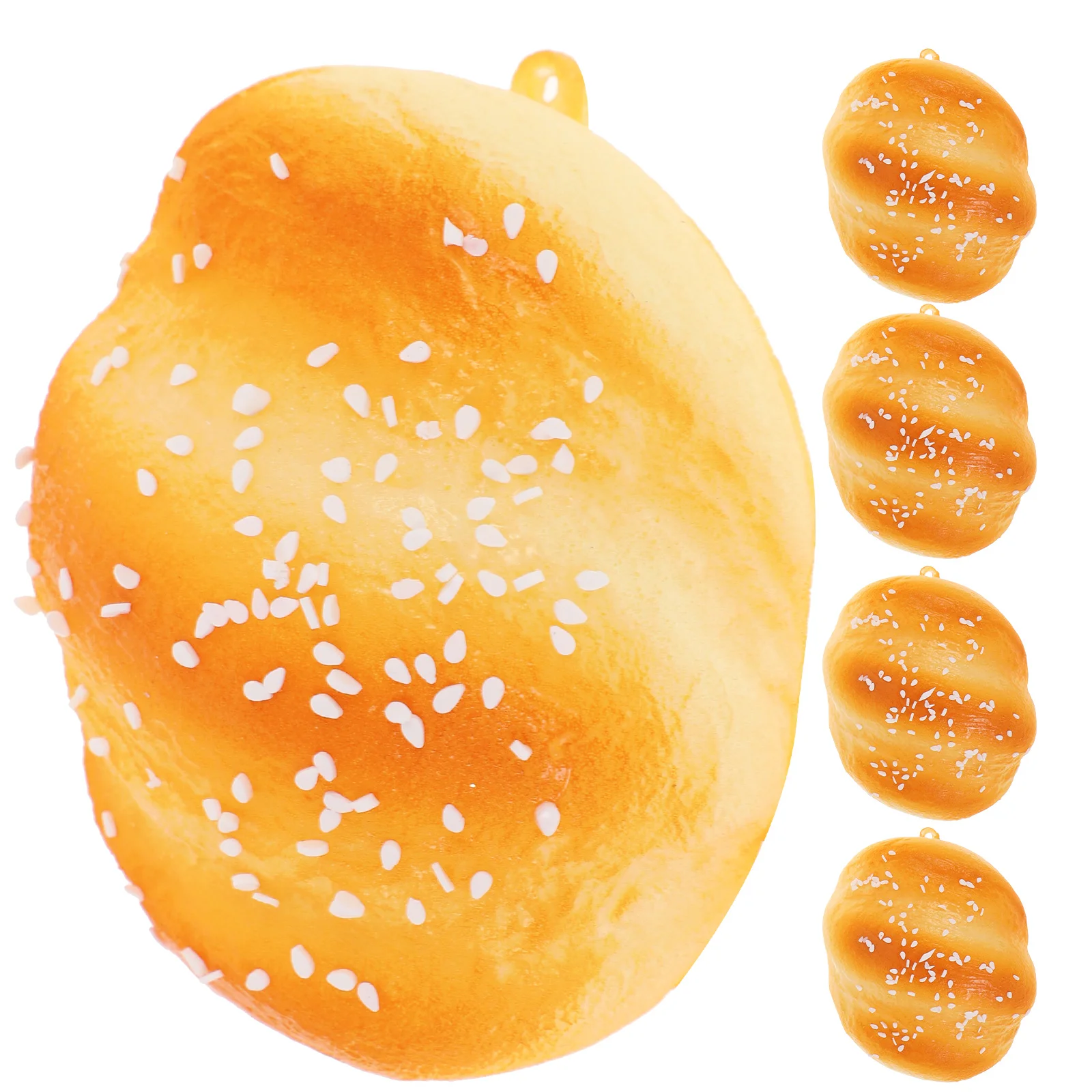 

6pcs Toddler Food Simulation Realistic, Simulation Model French Bread Decoration Home Hotel Kitchen Shop Party Photography