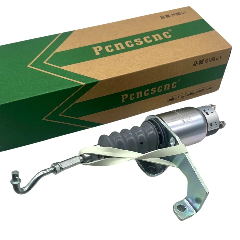 Электромагнитный клапан остановки топлива экскаватора SA-3765-24 CUMMINS 24V Детали