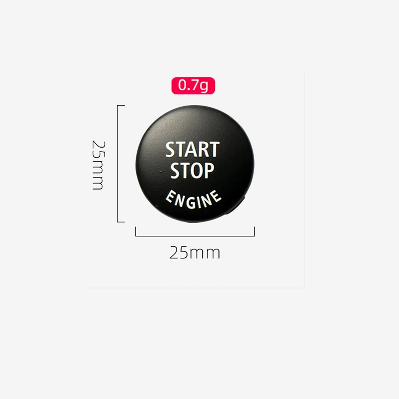 

1X для BMW E87 E60 E83 E84 E89 E90 E91 E92 E93 кнопка запуска двигателя автомобиля, сменная крышка, стоп-выключатель