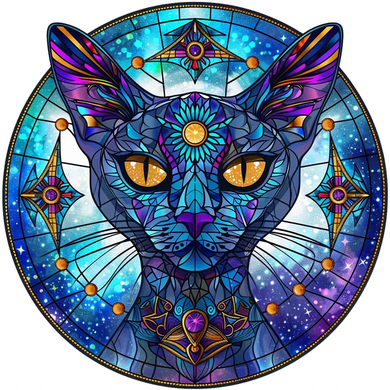 

Космический кот наклейки ПВХ