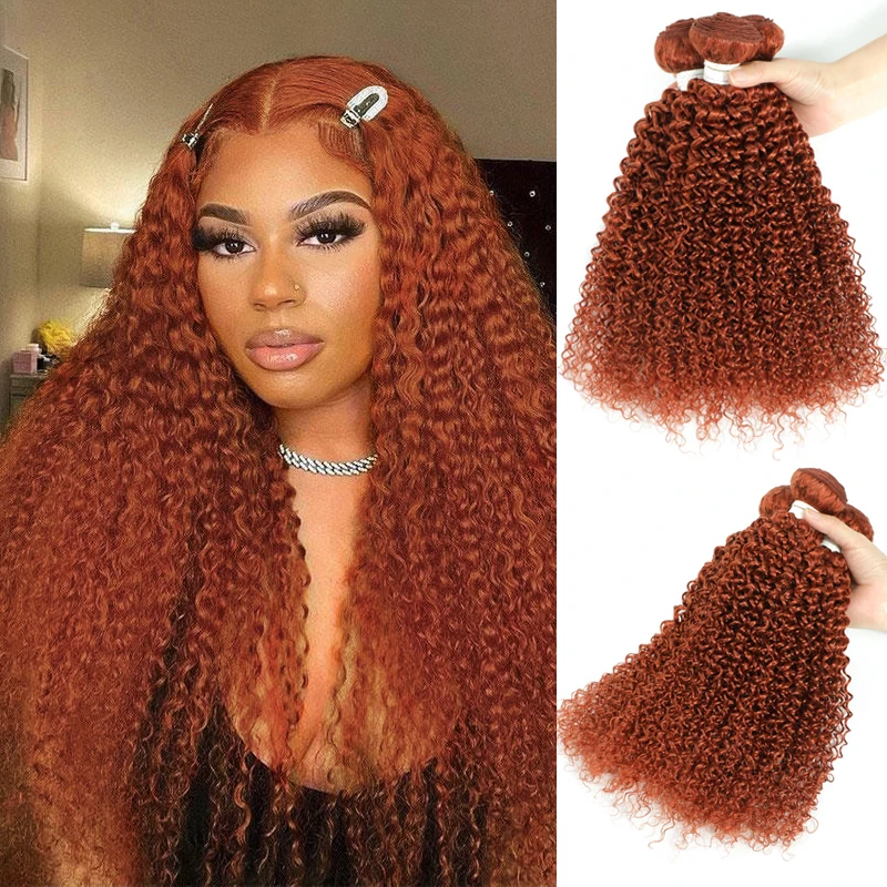Ed Human Hair Weave Bundles Brazilian Remy Hair Extensions 1/3/4 Pcs Soku