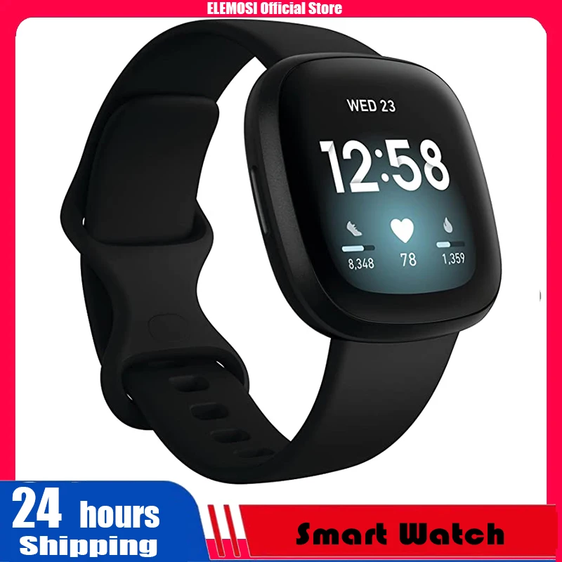 Fashional Smart Watch for Man Woman with GPS Smartwatch Full Touch Screen Fitness Watch For Fitbit versa 3 Smart Watch