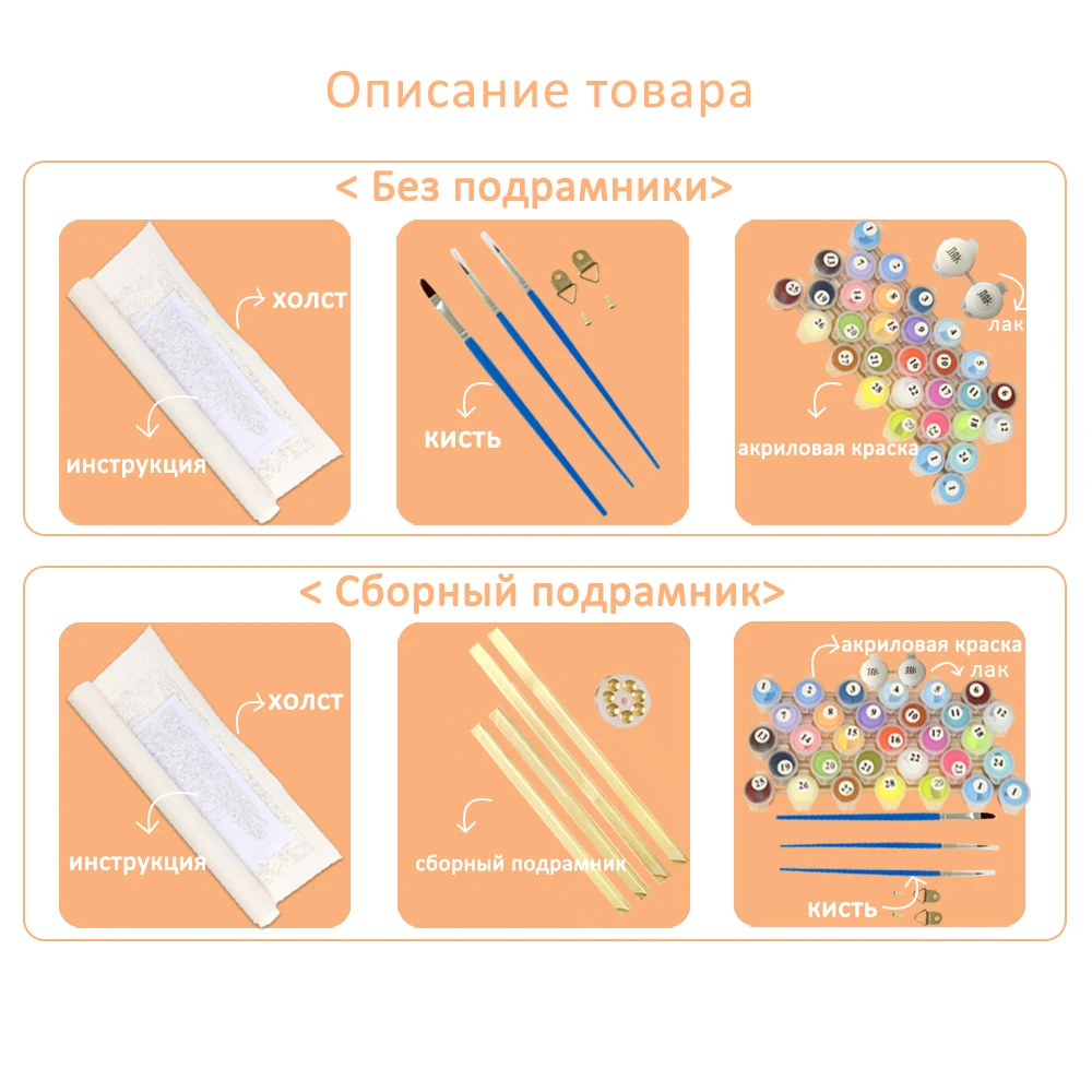 Рисование девушка DIY по номерам осенний пейзаж 40x50 см строительный рисунок