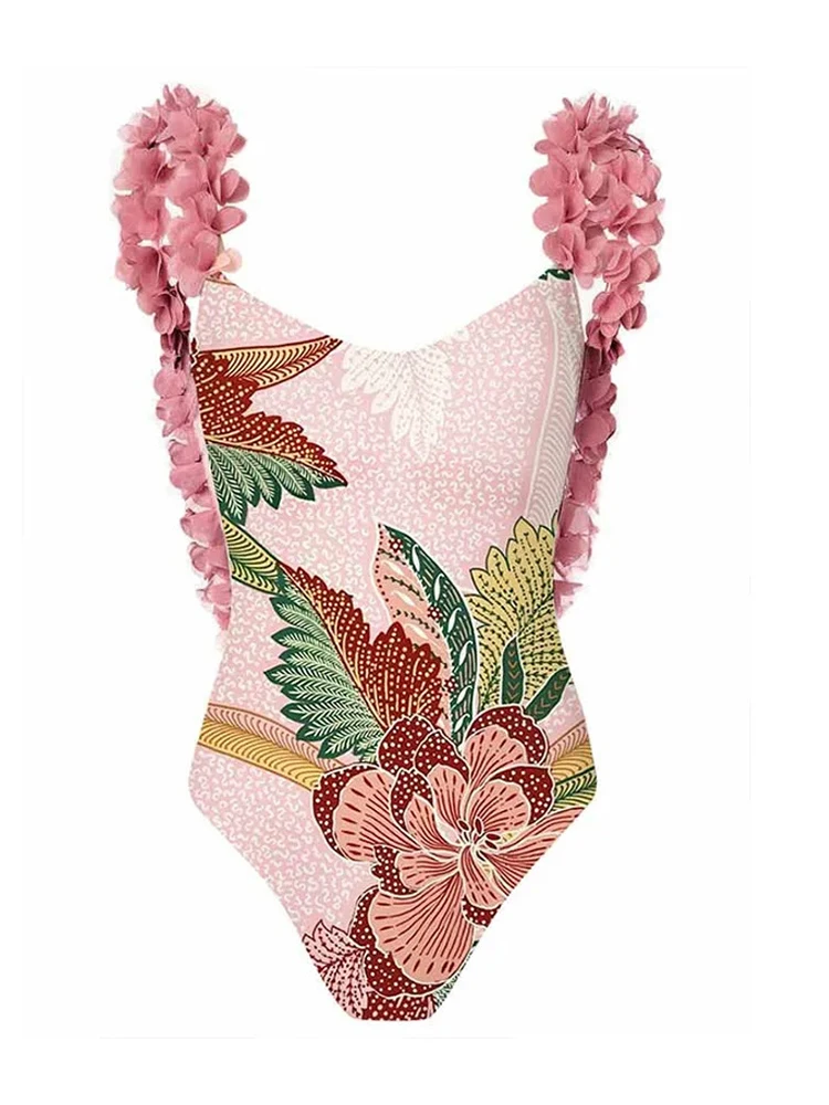 Backless Swimsuits Women's 2023 Tummy Control Covering Belly 1 Piece Swimsuit Luxury Chiffon Beach Skirt for Hot Spring Vacation