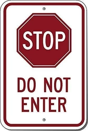 

Стоп не входит знак Новинка металлический знак для домашнего декора жестяной знак для мужчин и женщин пещера