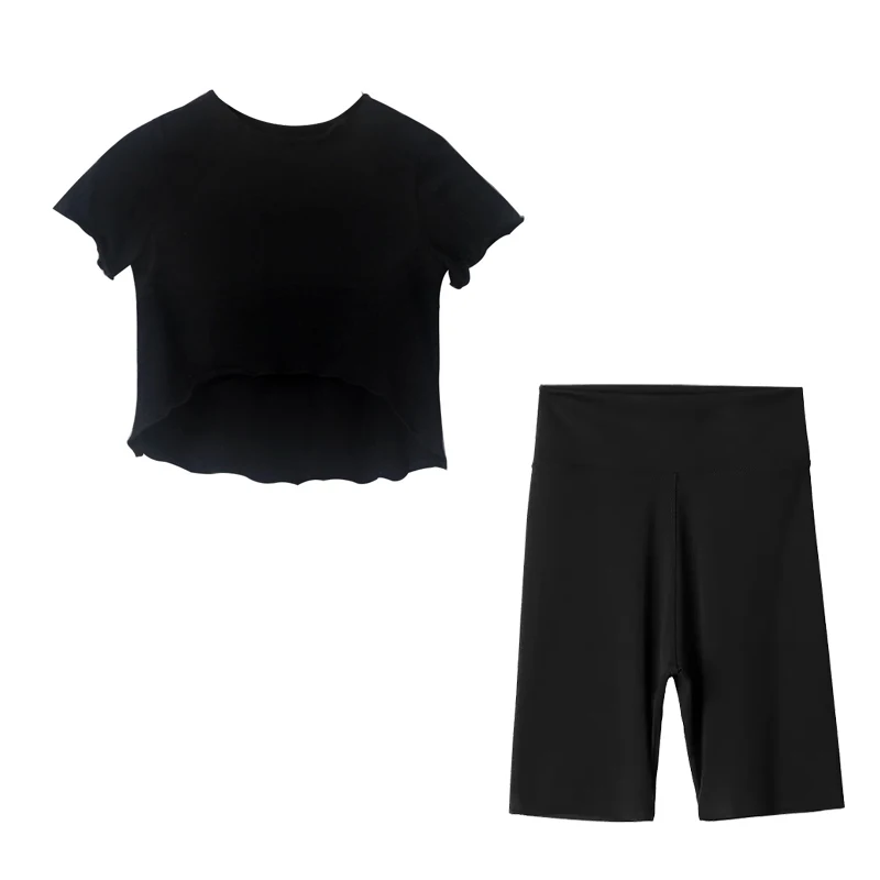 

Повседневная футболка и брюки с коротким рукавом для девочек NIGO # nigo36412