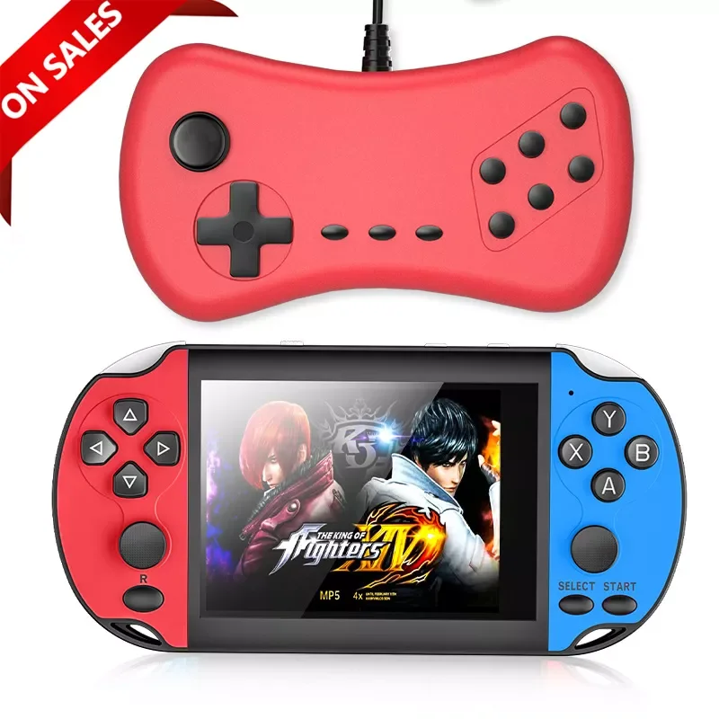

NEW2023 Retro Video Game Console Player Handheld Gaming 1200 Free Games Portable Mini Arcade Videogames Support TV Out For Boy G
