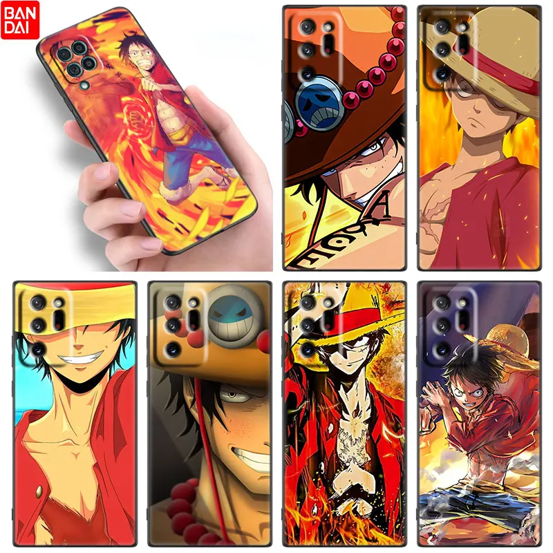 

Anime One Piece Luffy Portgas D Ace Case For Samsung Galaxy M12 M11 M21 M22 M32 M31S M52 M51 M30S Note 20 Ultra 10 Lite J8 2018