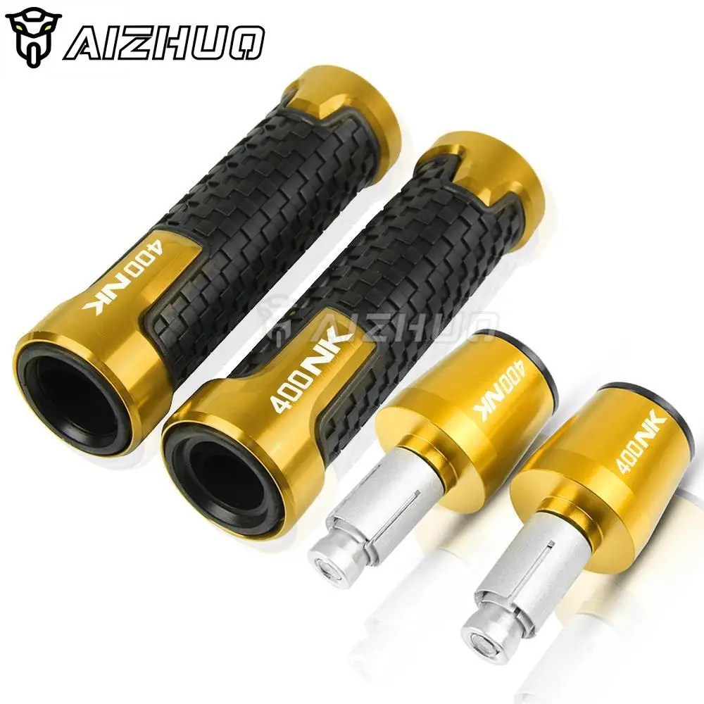 

For CFMOTO 650NK 600NK 400NK Motorcycle Handlebar Grips Cap Handle Bar Ends Gear Balanced Plug Slider 650 400 600 NK 2020-2021