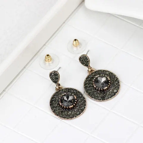 SUNSPICE MS серьги-гвоздики горный хрусталь