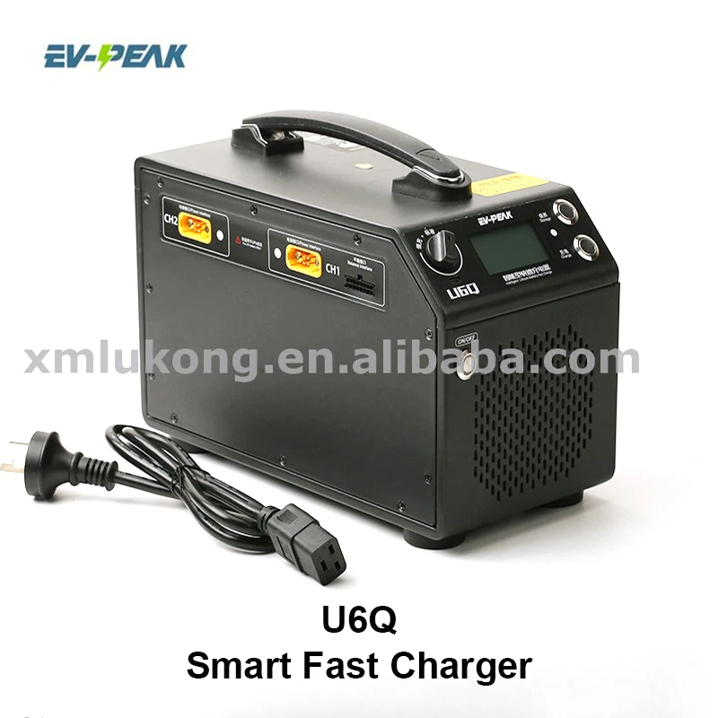 

Ev-peak U6Q 4-channel 50A High-current 2400W High-power 15-minute Ultra-fast Charging Intelligent Charger
