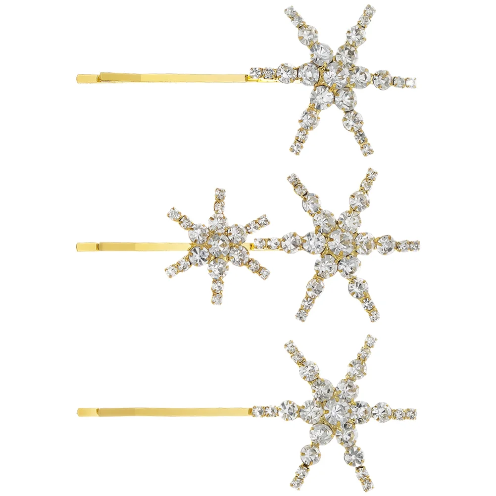

1 Set Bling Hair Clips Stelleroid Hair Clips Decorative Hair Jewelry for Beach Party
