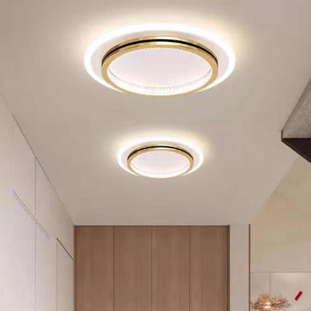 Современные светодиодные потолочные светильники для домашнего декора с тrichromatic