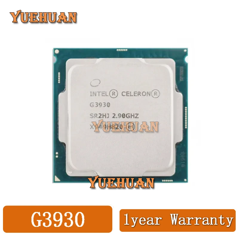 Двухъядерный процессор Intel Celeron G3930, 2,9 ГГц, 2 Мб кэш-памяти, процессор SR35K LGA1151 Tray