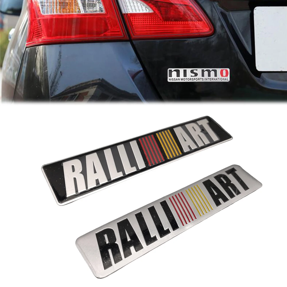 

Автомобильные водонепроницаемые наклейки RALLIART, простые Креативные аксессуары для серфинга, декорирования мотоциклов, Стайлинг автомобиля