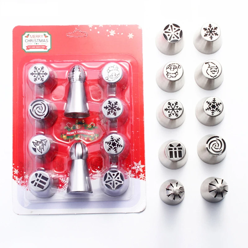 

10 шт., кондитерские насадки для украшения торта