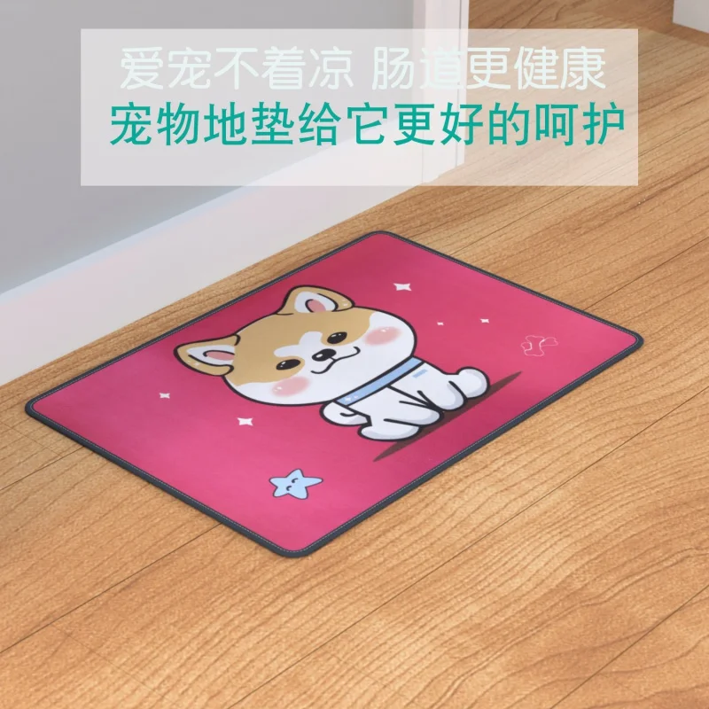 

Коврик для домашних животных, утолщенный коврик для мочеиспускания, коврик для сна с теплым ковриком, можно снять и постирать, коврик для до...