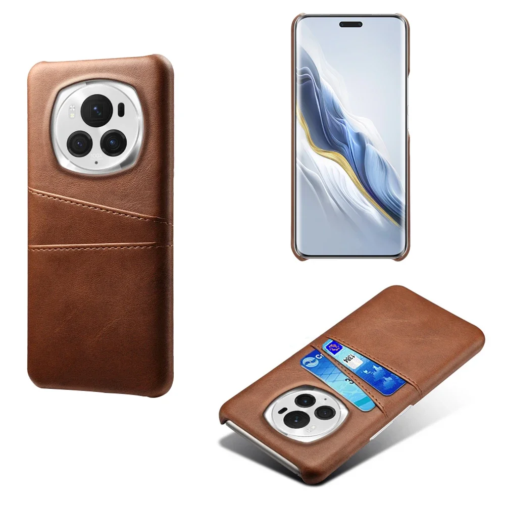 Отделение для кредитной карты Honor Magic6 Pro чехол из искусственной кожи Magic 6 8 дюйма