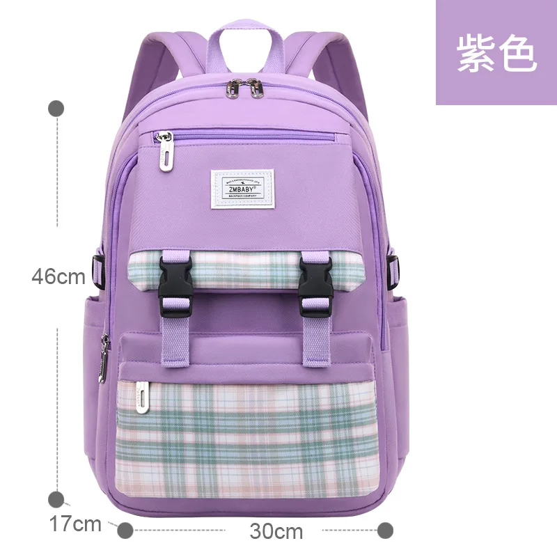 Korean fashion rainbow shoulder strap school bag for teenagers girls Children's waterproof backpacks kids schoolbags mochilas