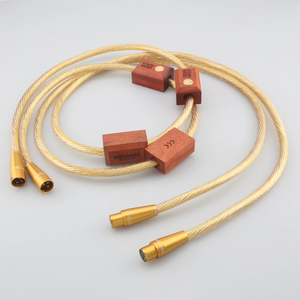 Аудиокабель Nordost ODIN Gold RCA, кабель Nordost ODIN Gold XLR для соединения RCA, аудиофил для усилителя CD