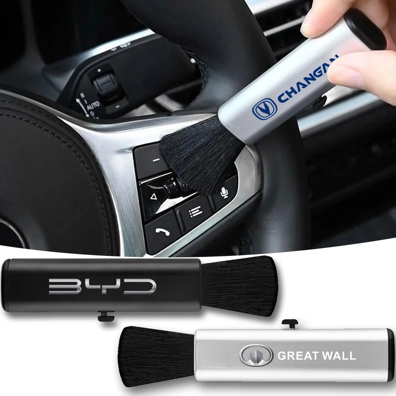 Выдвижная щетка для чистки автомобиля инструмент салона гаджеты Hyundai Santa Fe Sonata