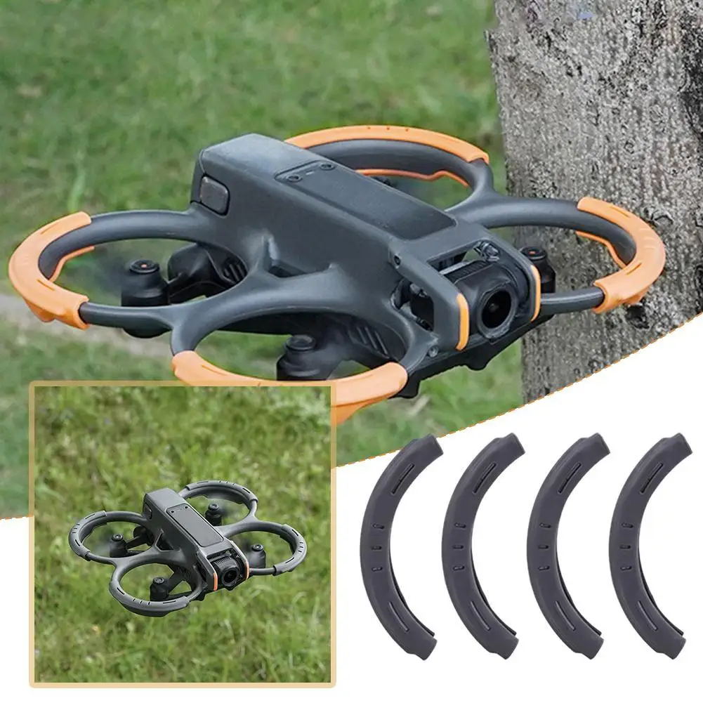 Задний бампер противоударные бамперы легкая защита пропеллера для DJI Avata 2