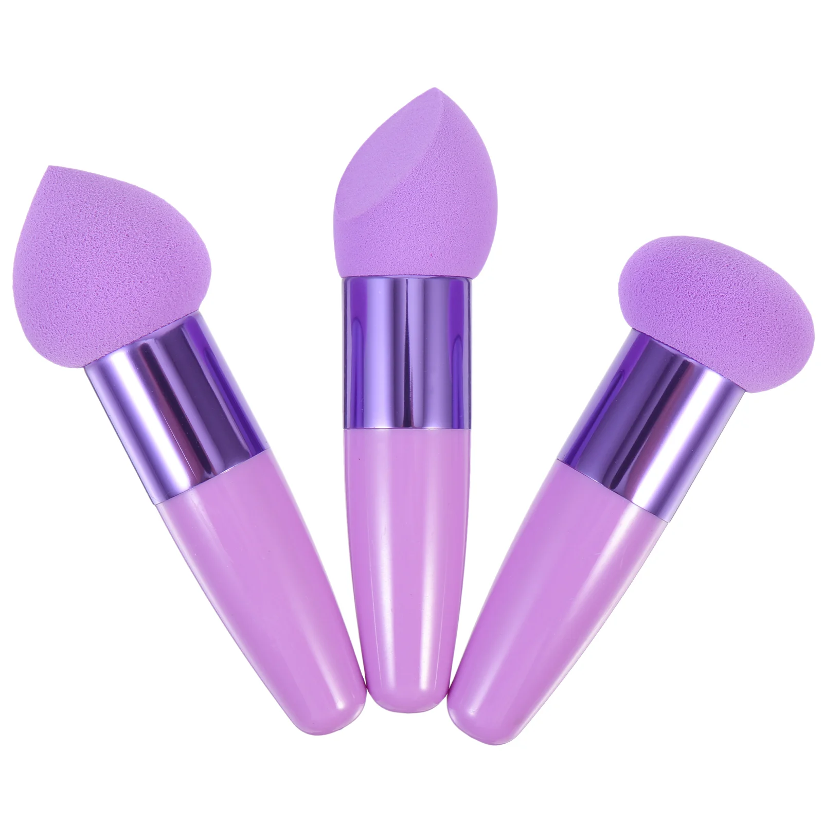 

English title: Small Mushroom Beauty Pen Peach Heart Oblique Cut Sponge Makeup Tool