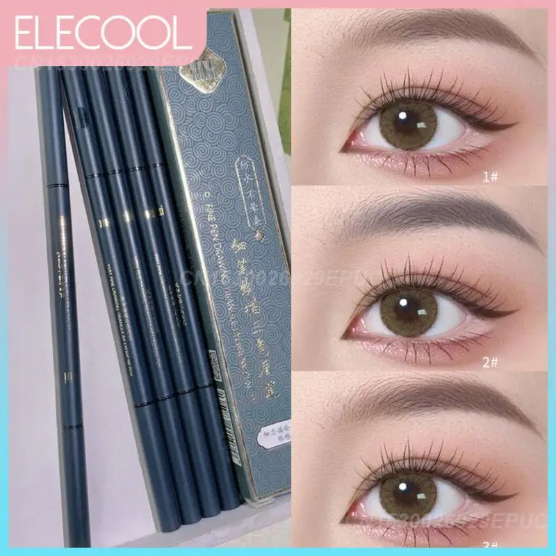 

Smooth Triangle Eyebrow Pen Eyebrow Pencil Natural Brow Eyebrow Pen With Eyebrow Brush Automatic Eyebrow Pen 1pc 4 Colors