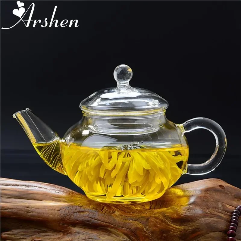 

Arshen стеклянный чайник с фильтром 250 мл