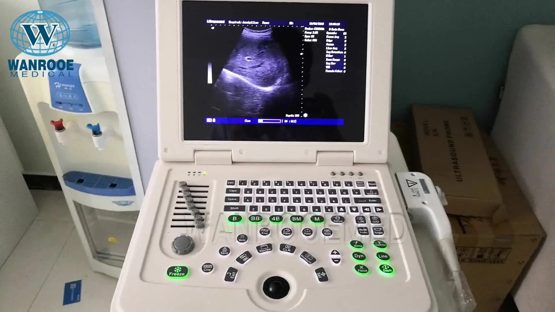 

US580 Medical Portable Laptop Basic BW Ultrasonic Diagnostic Ultrasound System Machine