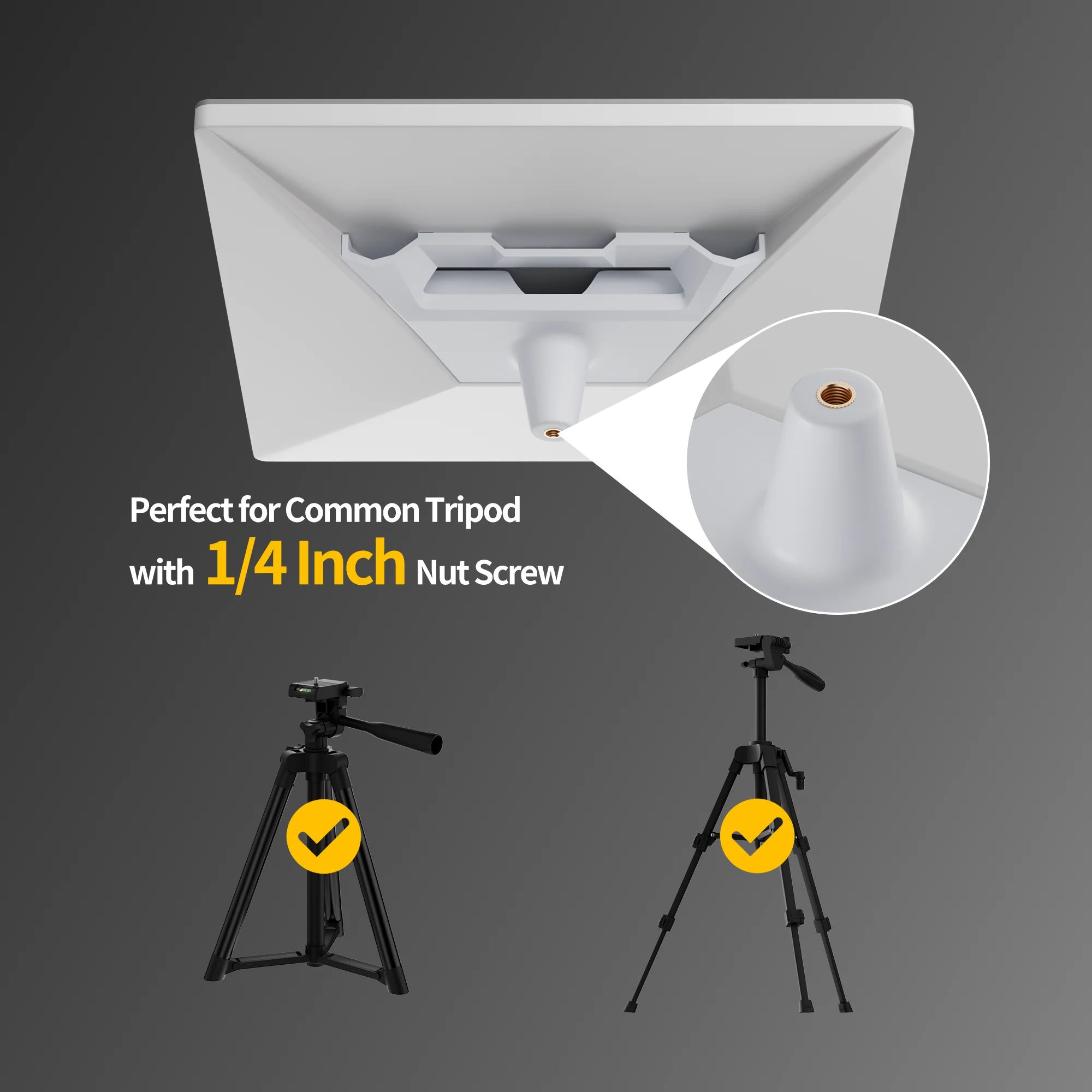 Мини-адаптер для штатива Starlink мини-крепление с резьбой 1/4 дюйма-20 предназначенный