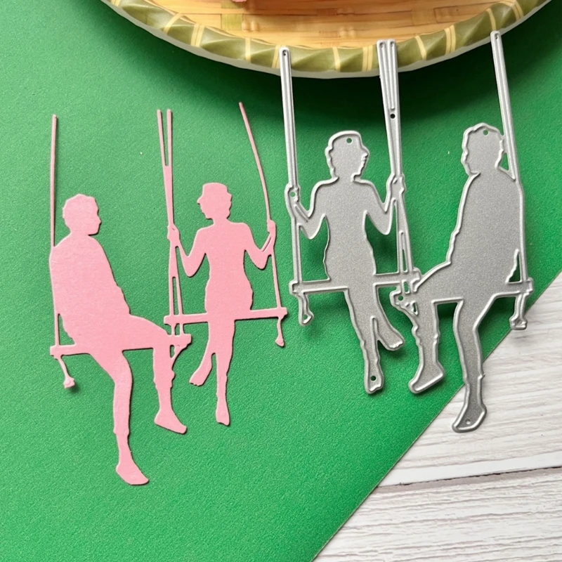 D0AD Чат-пара штампы для резки металла DIY ремесло шаблон тиснения из углеродистой