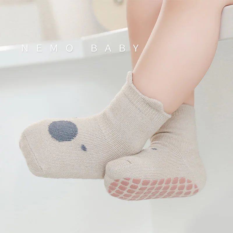 

Infant floor socks Indoor toddler socks Autumn and winter Breathable antiskid bottom Children's socks Early education socks