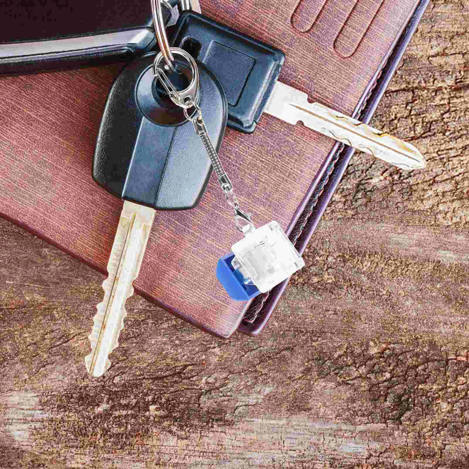 

2pcs Keyboard Keychains For Backpackss Bag Hanging Ornament Keyboard Keychains For Backpackss Key Hanging Pendant