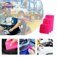 3pcs anti scratch rubber scraper for cardifferent sizes squeegee are suitable for vinyl wrap and window tint tool for cars