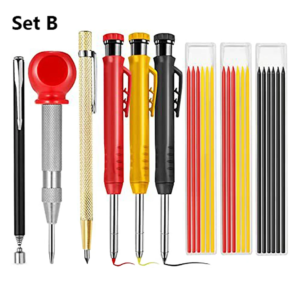 Набор A/B/C/D плотничьих карандашей механические маркировочные карандаши с