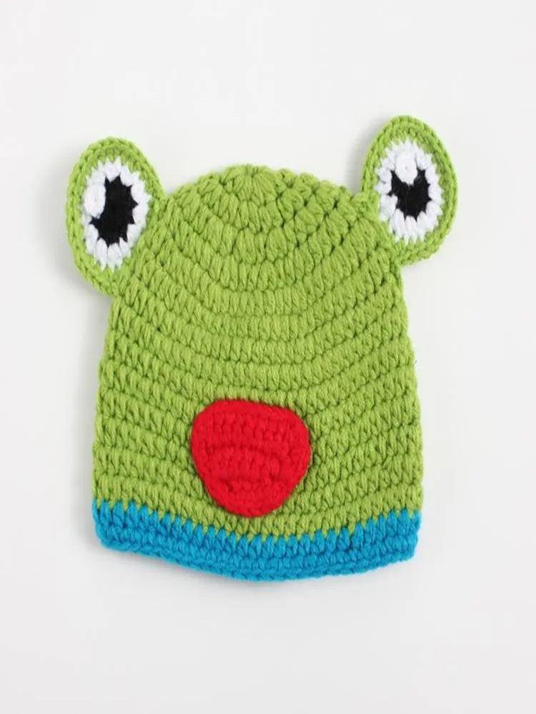 Креативная милая зеленая мультяшная лягушка для маленьких мальчиков и девочек 0-3