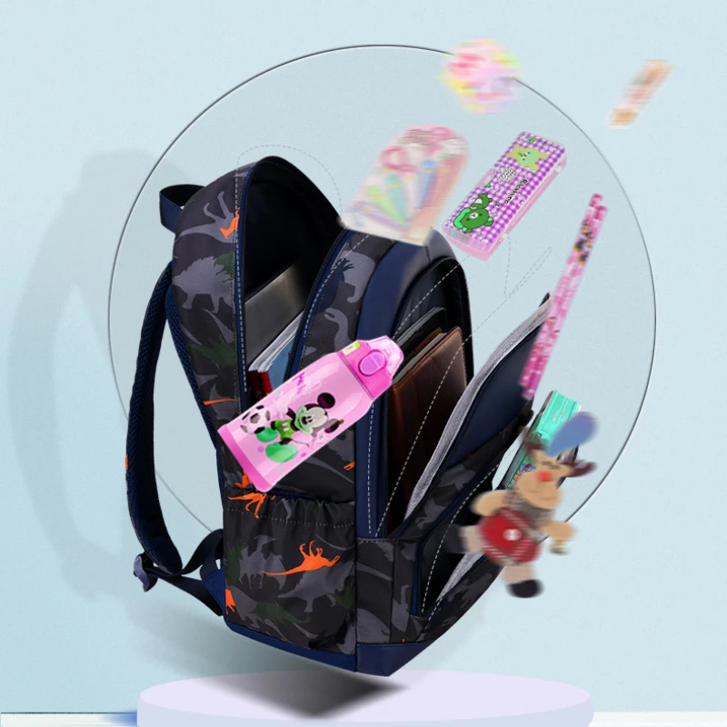 2023 Waterproof children School Bags For Girls Boys Kids Schoolbag Primary Orthopedic school Backpack book bag 6-14 years old
