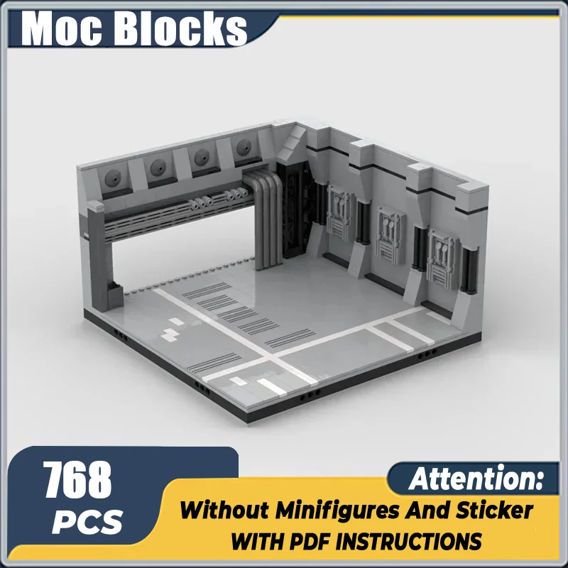 Популярные строительные блоки Star Movie Moc космический корабль рабочие базовые