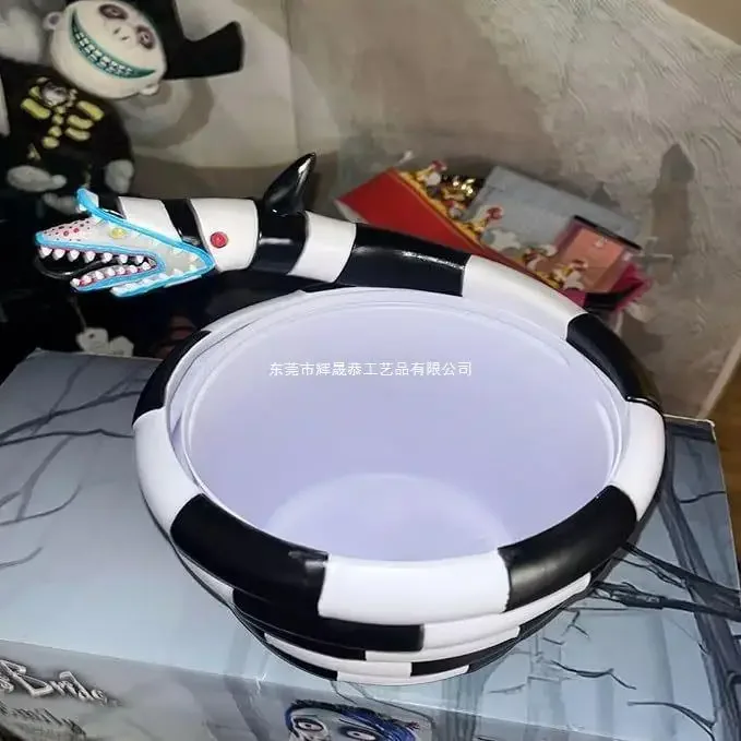 New creative resin flowerpot sandworm potted plant andworm bucket parody popcorn desktop decoration craft ornament