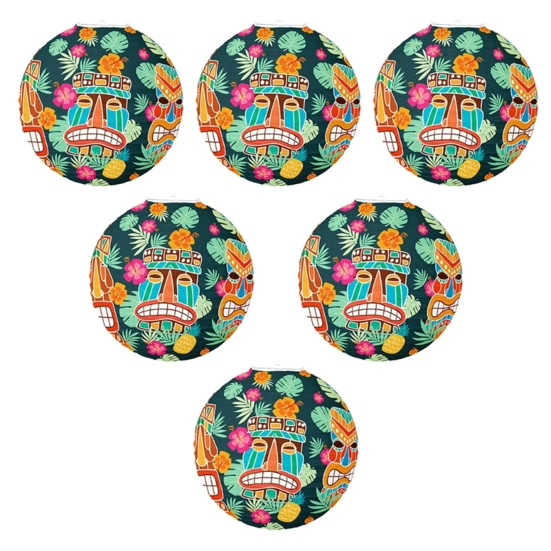 Paper Glim Summer Hawaiians Luaus Tropicals Aloha Тематические украшения для вечеринки Товары