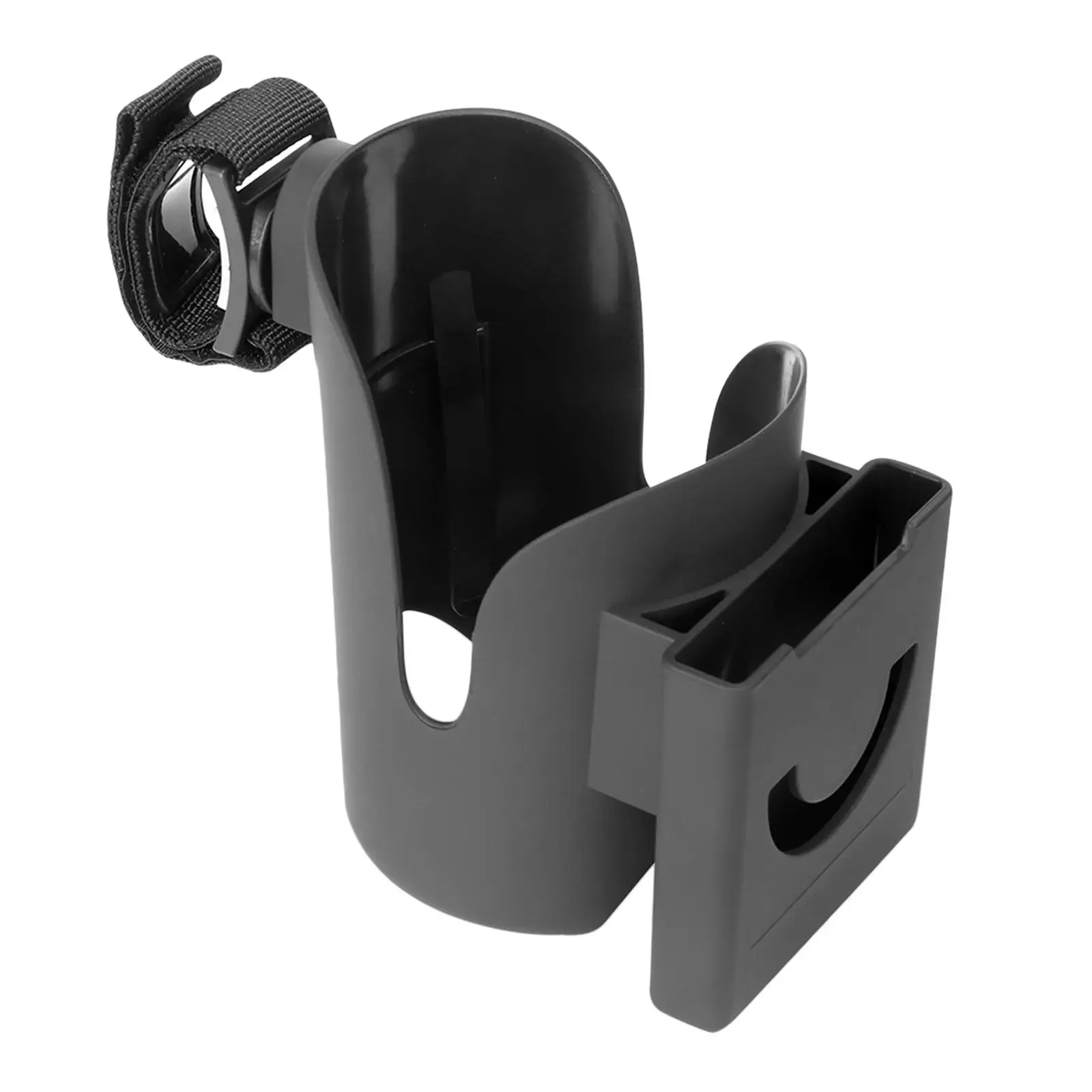 

2 in 1 Stroller Cup Holder Universal Large Caliber Fits Most Cups Organizer for Treadmill Bike Pushchair Wheelchair Walker