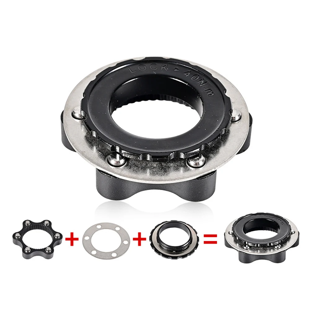 

Bicycle Rotor Adaptor Centre Lock To 6 Bolt Rotor Adapter For-Shimano SM-RTAD05 Aluminum Alloy Cycling Accessories Parts