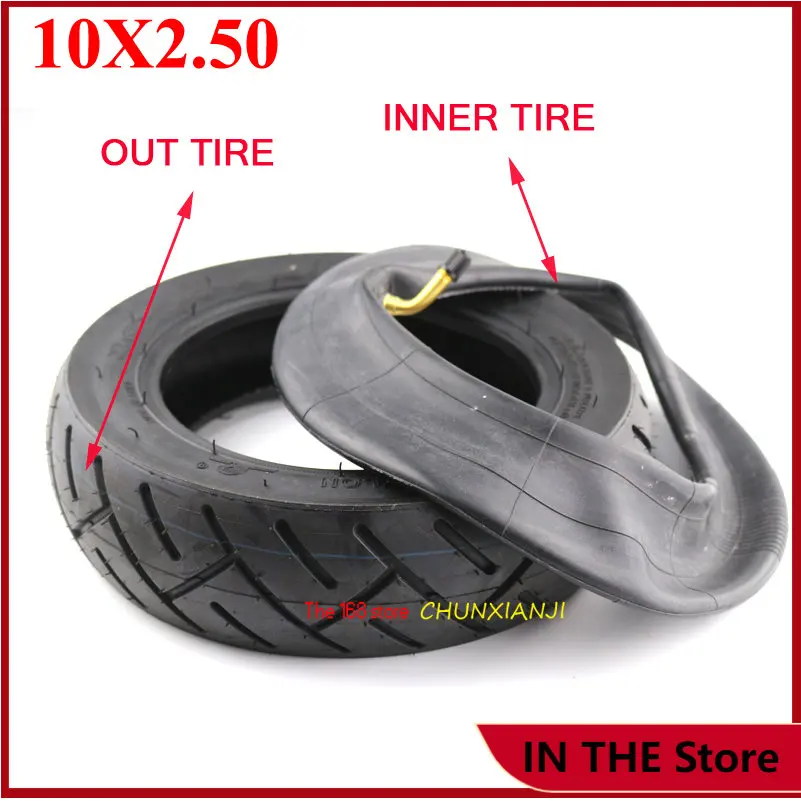 

Lightning Shipment 10X2.50 SPEEDWAY 10*2.5 Inch Electric Scooter Inner Tube Outer Tube Explosion-proof Tires Advanced Tire