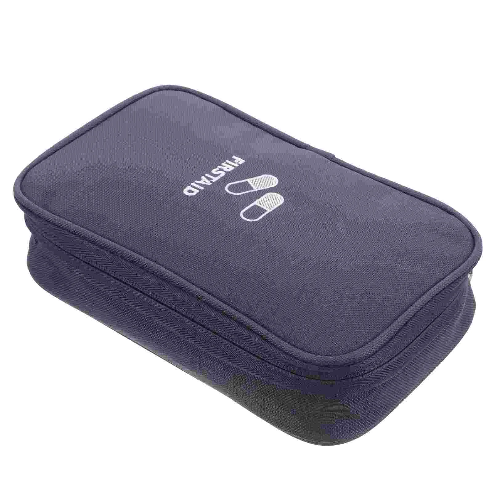 

Mini First Aid Kit Hiking Nursing Pouch Household Medicine Bag Portable Organizer