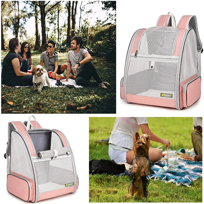 

Breathable cat bag to go out portable cat cabin pet backpack cat school bag to carry lightweight foldable dog bag Travel pet bac