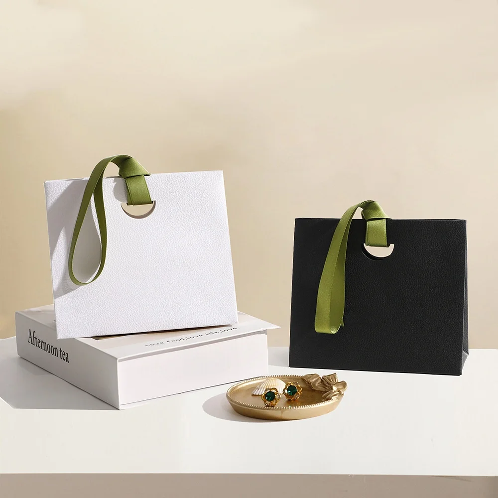 Сумка для упаковки ювелирных изделий с лентой подарочная упаковка органайзер