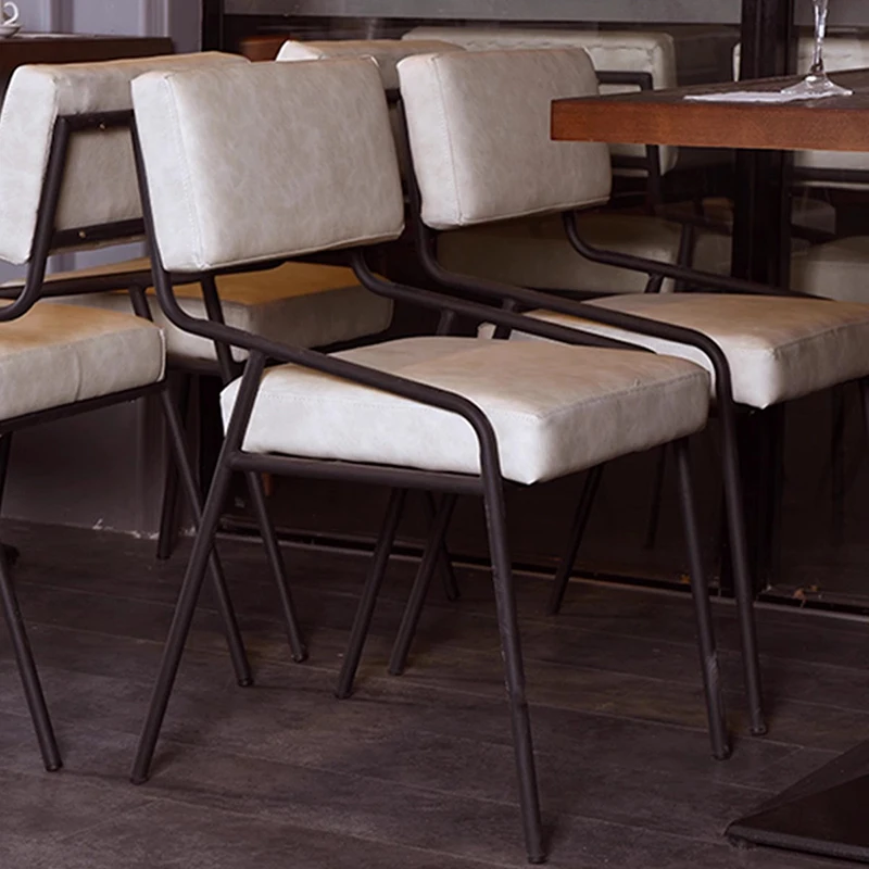 

Modern Ergonomic Dining Chairs Vanity Luxury Party Accent Dining Chair Floor Lounge Artist Sillas Conedores Furniture WJ40XP