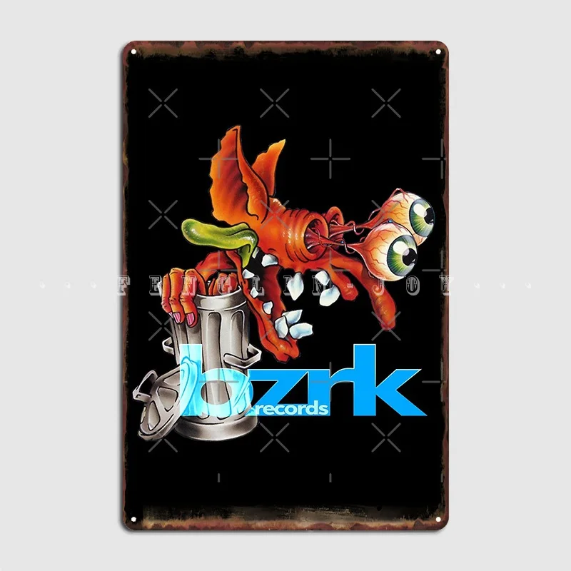 

Bzrk запись металлического плаката, Классический кинотеатр, гараж, кухня, жестяные пластинки Sign, плакаты