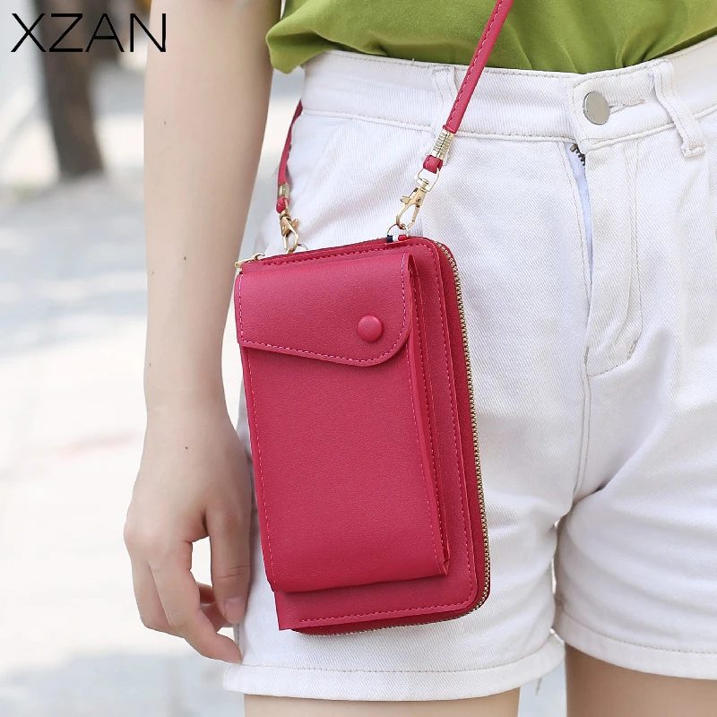 

Women Messenger Bag Mini PU Leather Phone Keeper Crossbody Bags Fashion Retro Single Shoulder Bag bolsa feminina